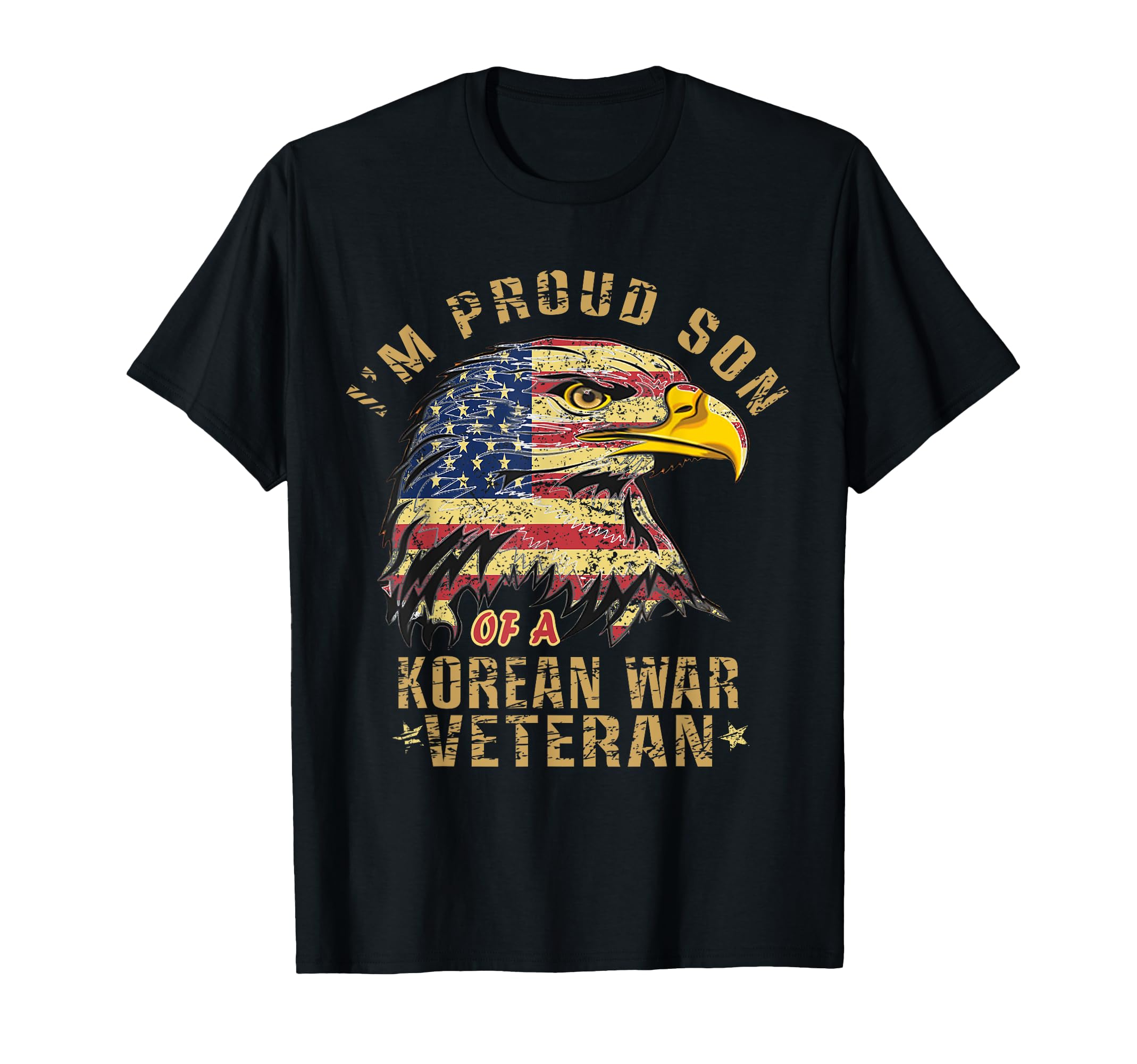 Proud Son Korean War Veteran T-Shirt - Streetwear Style for Adults - T-Shirt, Sweatshirt, Hoodie