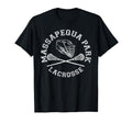 Massapequa Park Lacrosse Distressed T-Shirt - Minimalist Print Men Women - T-Shirt, Sweatshirt, Hoodie