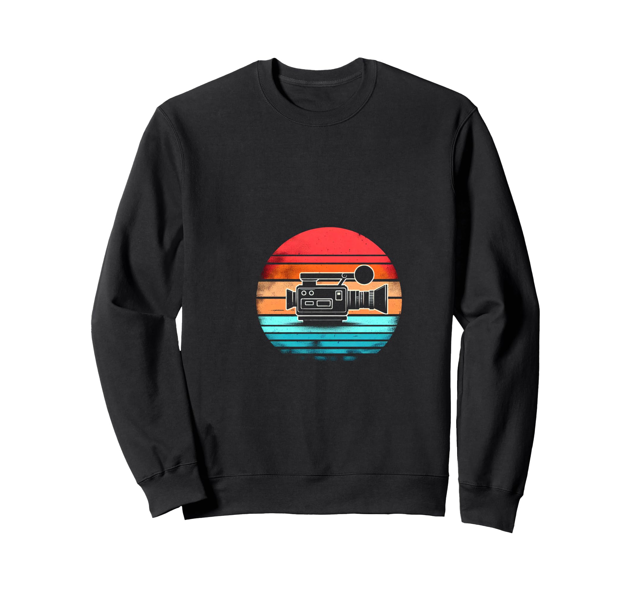 Camera Sunset Hoodie - Custom Art Print Men Women - T-Shirt, Sweatshirt, Hoodie