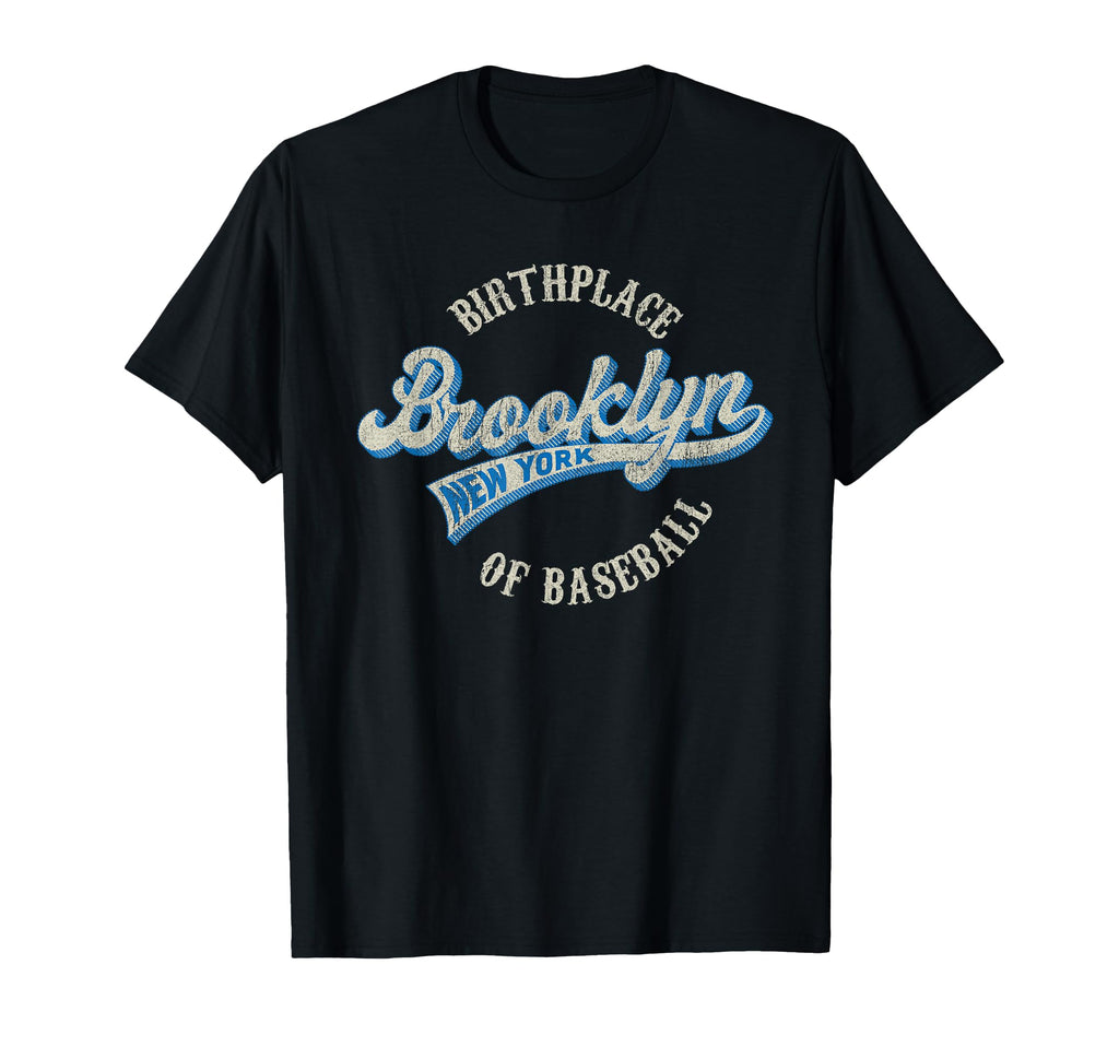 Baseball Brooklyn T-Shirt - Casual Everyday Wear Men Women - T-Shirt, Sweatshirt, Hoodie