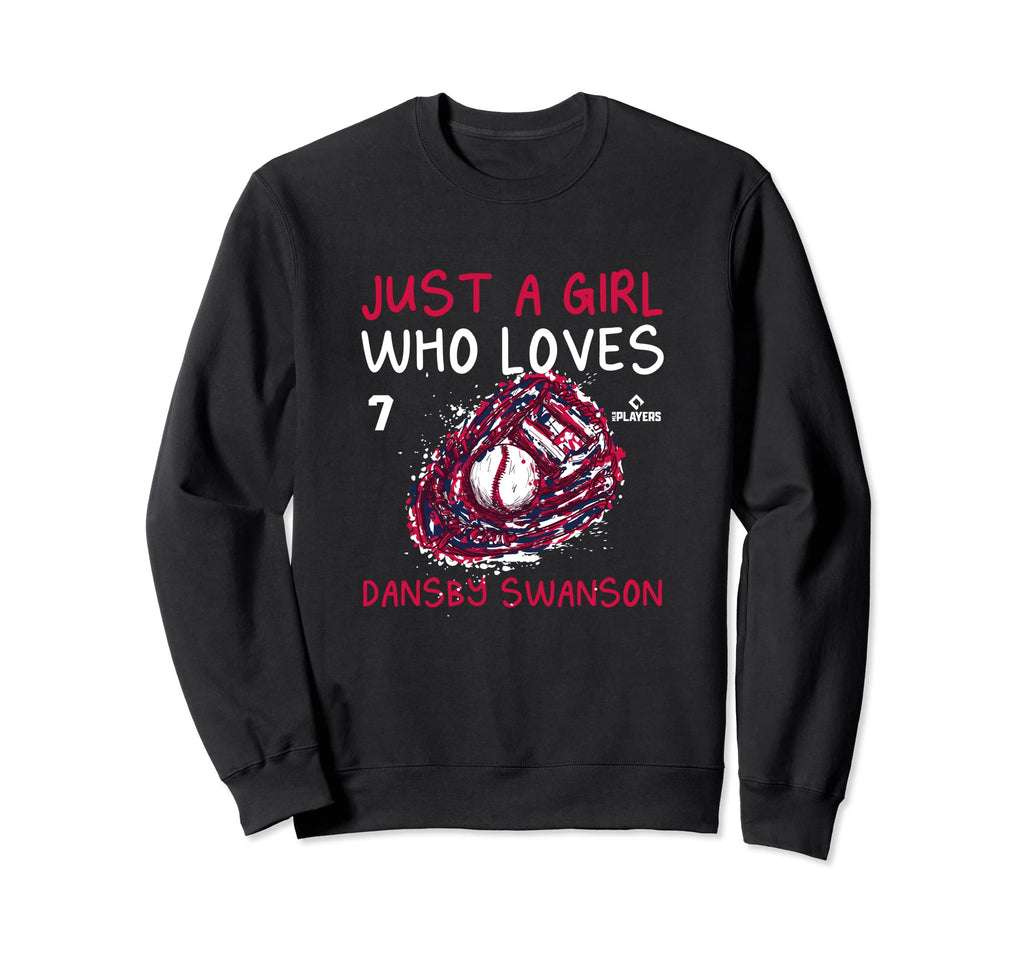 Who Loves Dansby Swanson Funny Sweatshirt - Unique Graphic Men Women - T-Shirt, Sweatshirt, Hoodie
