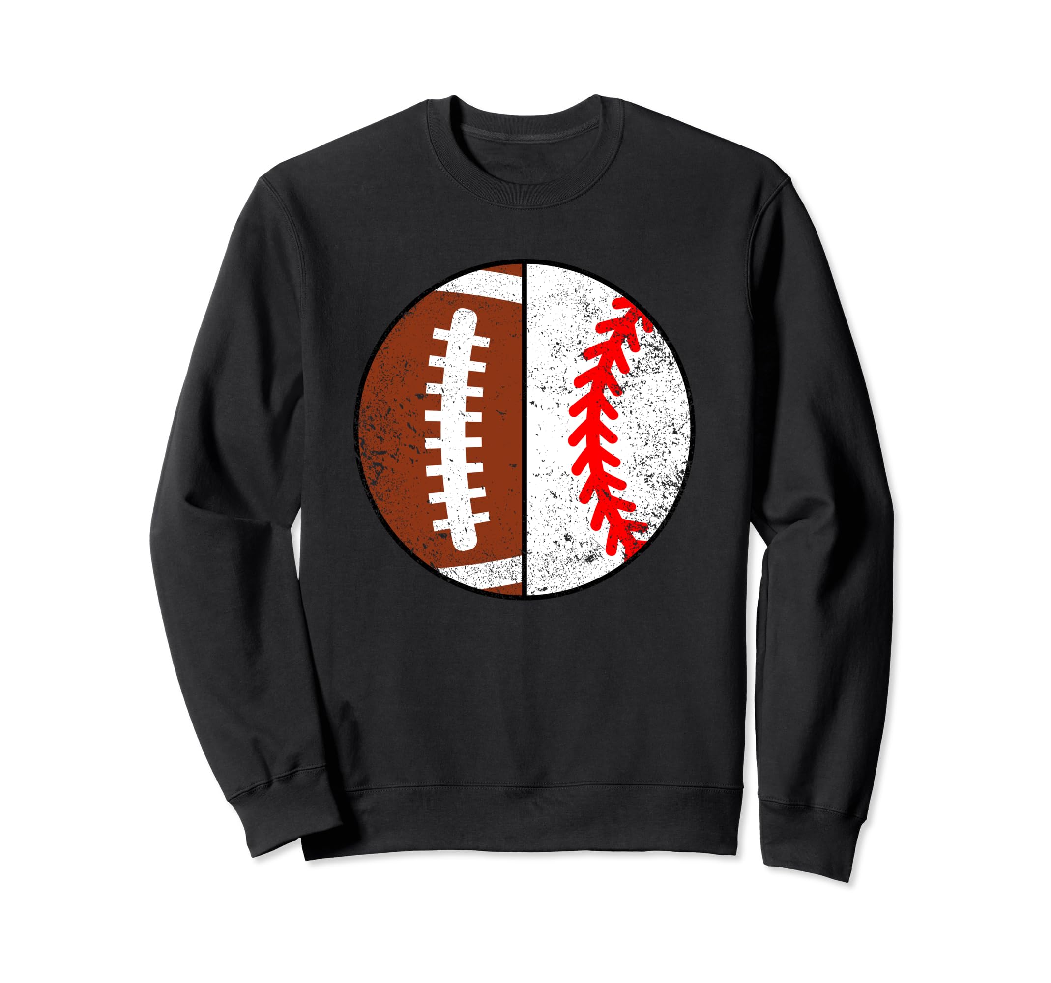 Football Baseball Player Funny Sweatshirt - Minimalist Print for Adults - T-Shirt, Sweatshirt, Hoodie