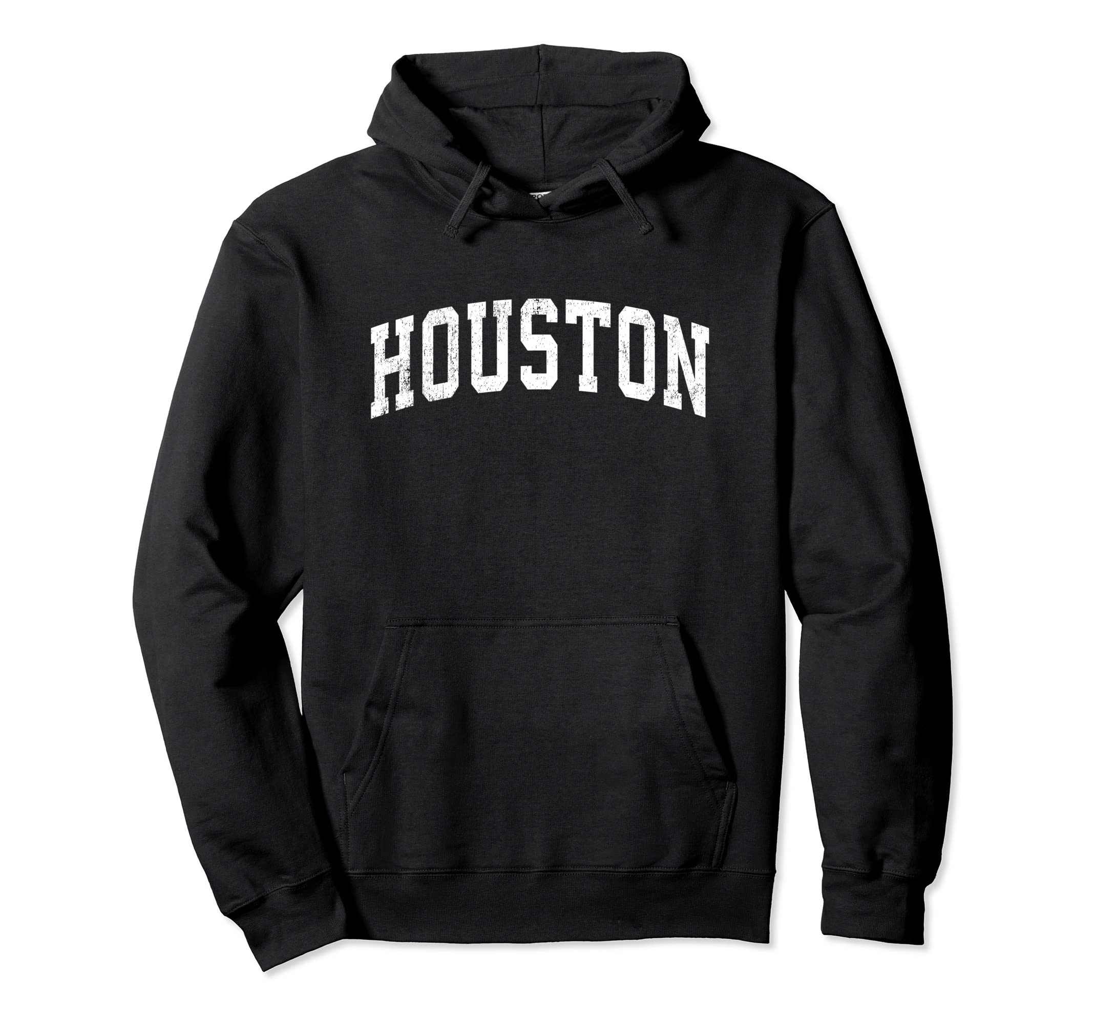 Houston Texas Tx Varsity Sports Text Hoodie - Aesthetic Graphic Unisex - T-Shirt, Sweatshirt, Hoodie