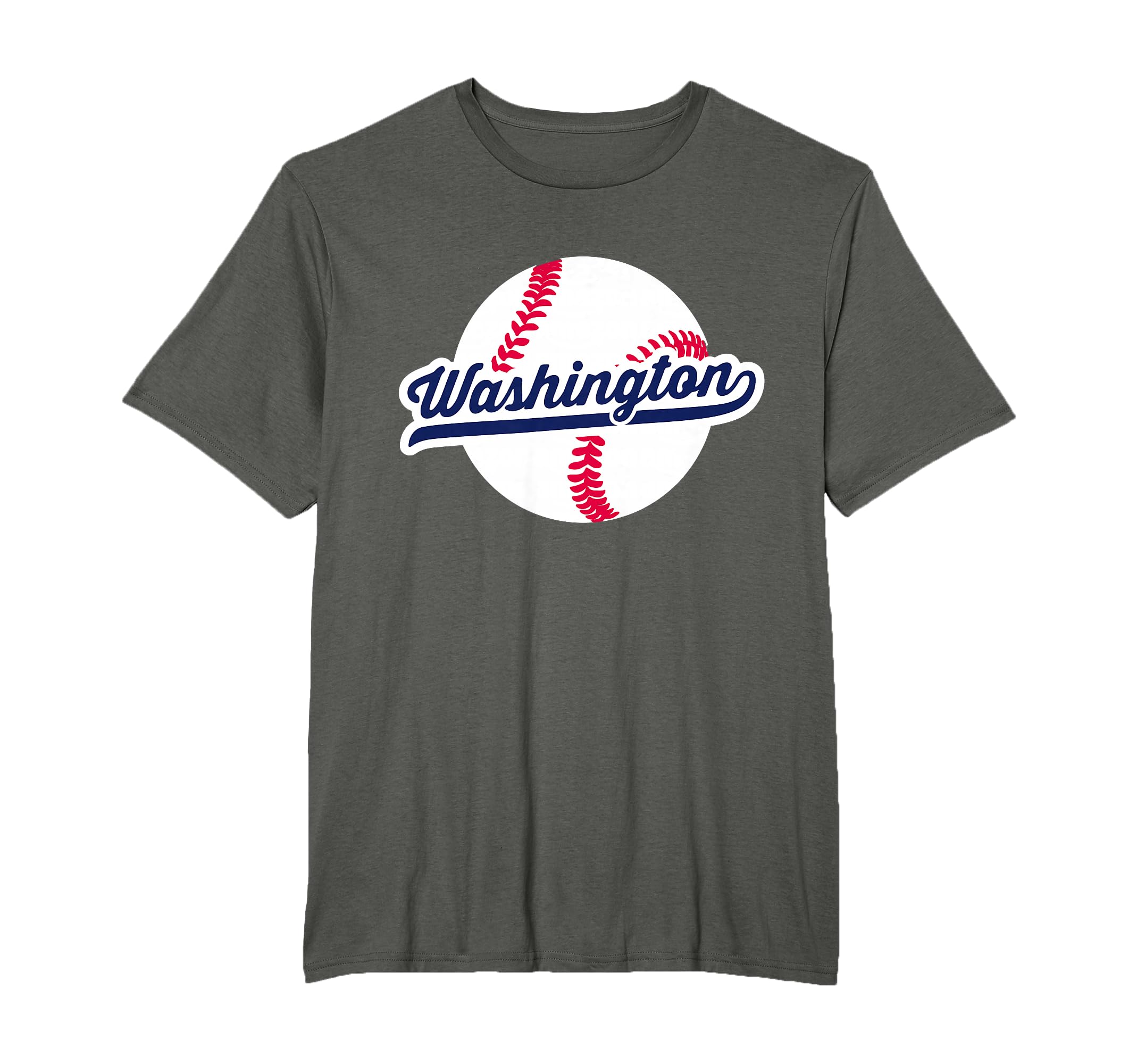 Washington Dc Baseball Pride Love City T-Shirt - Custom Art Print Men Women - T-Shirt, Sweatshirt, Hoodie