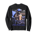 I Live Here Now Racoon Coffee Sweatshirt - Graphic Print for Adults - T-Shirt, Sweatshirt, Hoodie