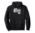 Player Name Swoosh Brendan White Hoodie - Unique Graphic for Adults - T-Shirt, Sweatshirt, Hoodie