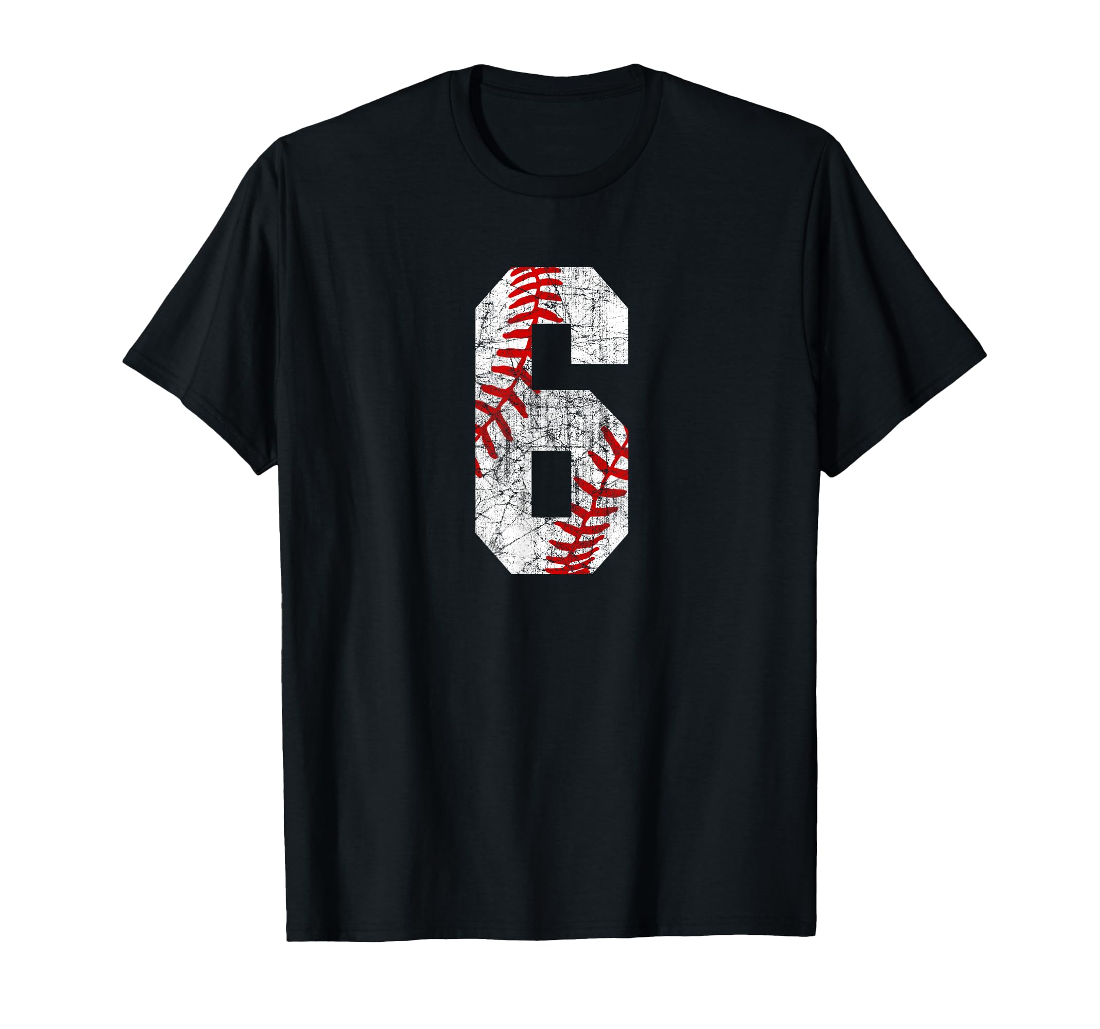 Baseball Mom 6 Jersey Baseball T-Shirt - Casual Everyday Wear for Adults - T-Shirt, Sweatshirt, Hoodie