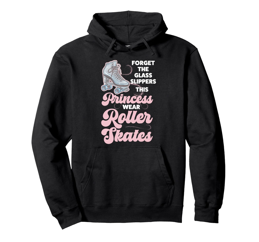 Roller Skating Skate 1970S Forget Glass Hoodie - Unique Graphic Unisex - T-Shirt, Sweatshirt, Hoodie