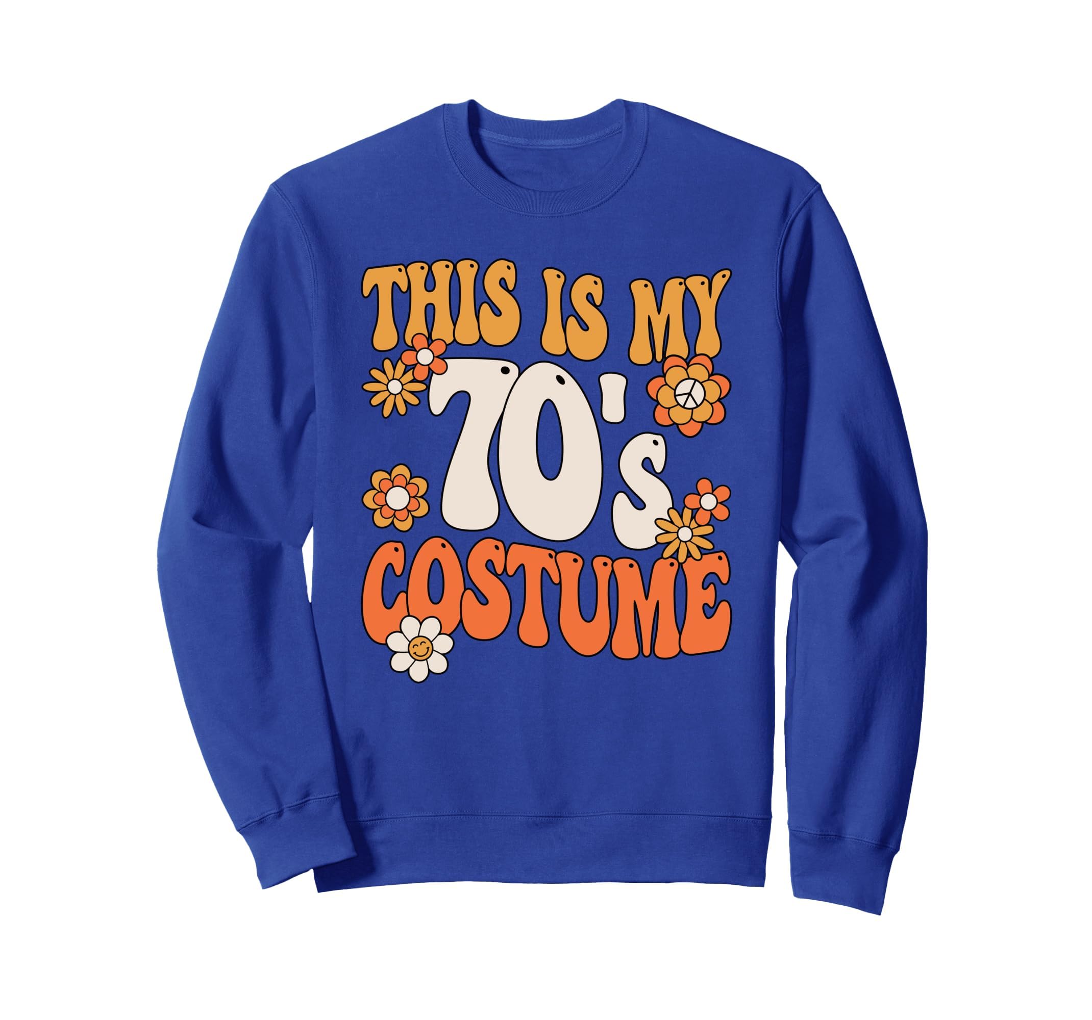 This Is My 70S Costume Peace 70S Sweatshirt - Casual Everyday Wear Unisex - T-Shirt, Sweatshirt, Hoodie