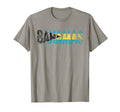 Bahamas Bahamian Flag Grunge Distressed T-Shirt - Unique Graphic for Adults - T-Shirt, Sweatshirt, Hoodie