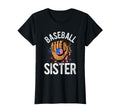 Baseball Sister American Flag T-Shirt - Custom Art Print Men Women - T-Shirt, Sweatshirt, Hoodie