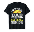 Proud Dad 2026 Senior Softball T-Shirt - Custom Art Print Men Women - T-Shirt, Sweatshirt, Hoodie