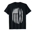 American Flag Drumsticks Usa T-Shirt - Casual Everyday Wear for Adults - T-Shirt, Sweatshirt, Hoodie