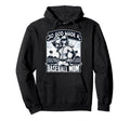 So God Made Baseball Mom Funny Hoodie - Custom Art Print Men Women - T-Shirt, Sweatshirt, Hoodie