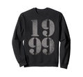 1999 Birth Year Distressed Sweatshirt - Aesthetic Graphic Men Women - T-Shirt, Sweatshirt, Hoodie