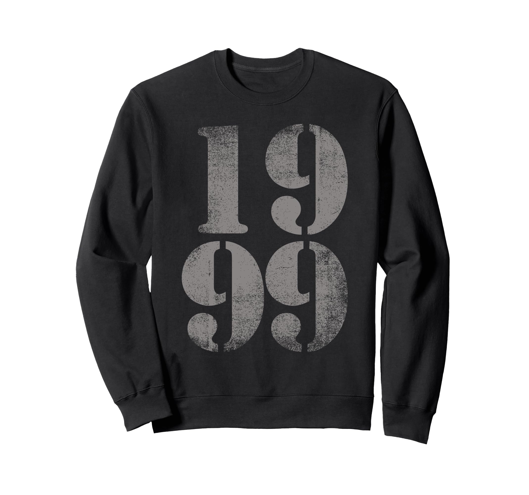 1999 Birth Year Distressed Sweatshirt - Aesthetic Graphic Men Women - T-Shirt, Sweatshirt, Hoodie