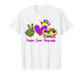 Peace Love King Cake Funny Mardi Sweatshirt - Trendy Graphic Men Women - T-Shirt, Sweatshirt, Hoodie