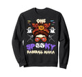 Spooky Baseball Mama Halloween Sweatshirt - Minimalist Print for Adults - T-Shirt, Sweatshirt, Hoodie