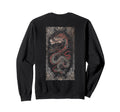 Aesthetic Back Dragon Y2K Streetwear Sweatshirt - Aesthetic Graphic Unisex - T-Shirt, Sweatshirt, Hoodie
