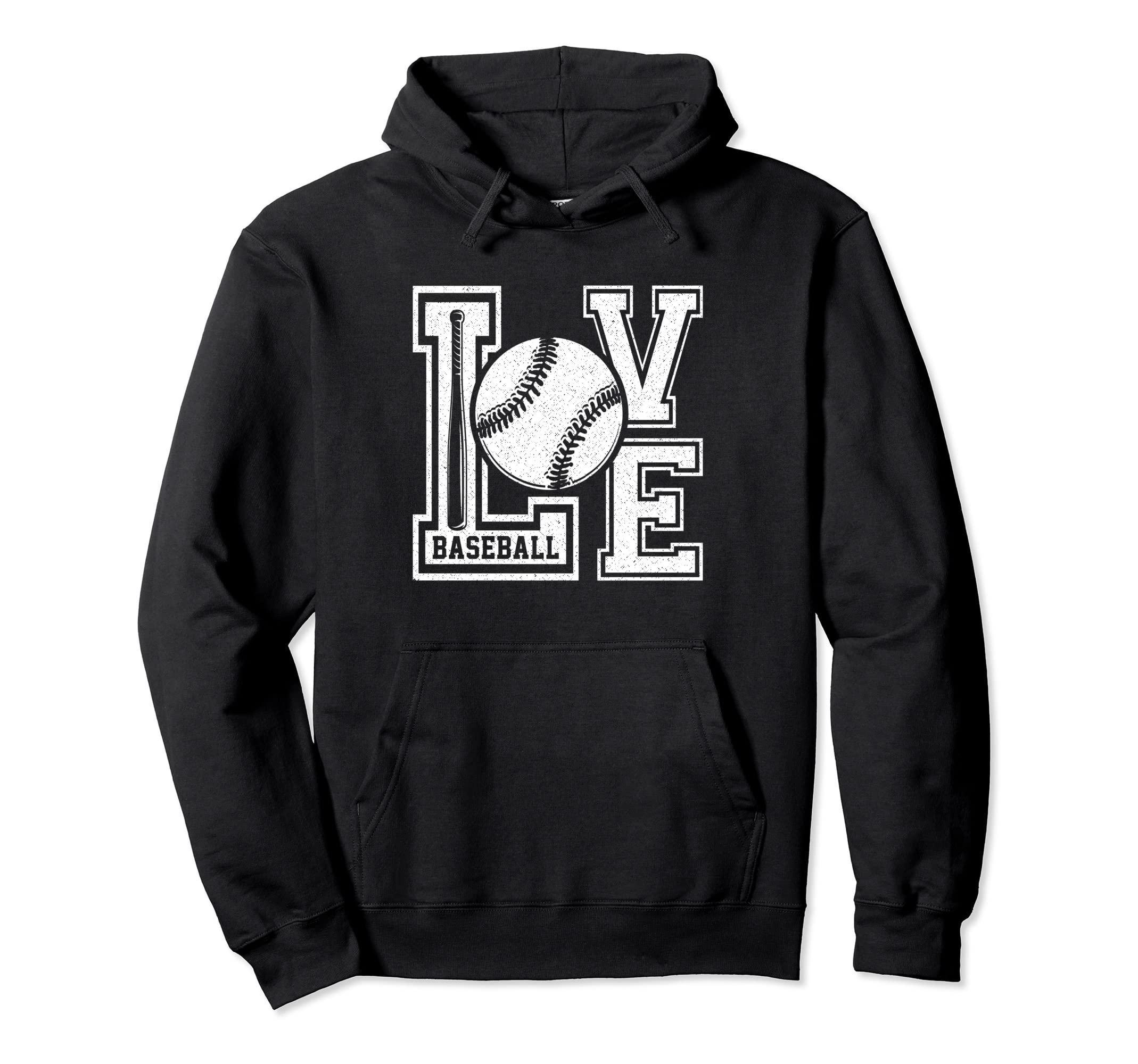 Love Baseball Funny Mom Dad Son Hoodie - Casual Everyday Wear for Adults - T-Shirt, Sweatshirt, Hoodie