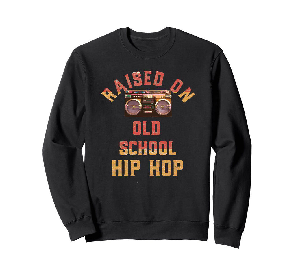 Boombox Ghetto Blaster Raised Old Sweatshirt - Trendy Graphic Unisex - T-Shirt, Sweatshirt, Hoodie