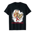 Peace Love Cure Bleached T-Shirt - Custom Art Print Unisex - T-Shirt, Sweatshirt, Hoodie