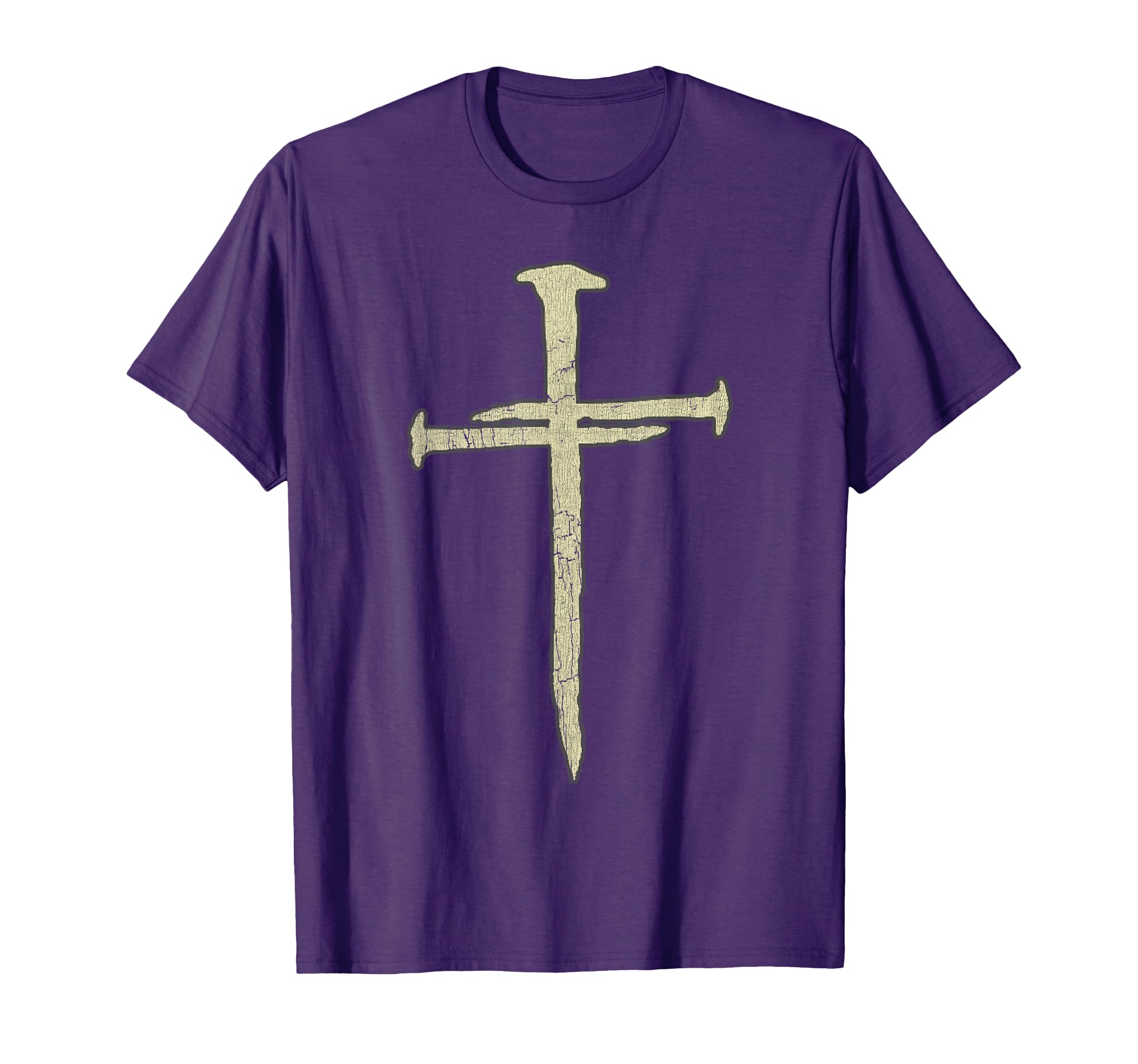 Christian Jesus Nail Cross T-Shirt - Casual Everyday Wear for Adults - T-Shirt, Sweatshirt, Hoodie