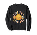 Sun 70S Rainbow Art Boho Boho Sun Sweatshirt - Streetwear Style Men Women - T-Shirt, Sweatshirt, Hoodie