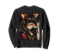 Japanese Streetwear Cyberpunk Y2K Sweatshirt - Unique Graphic Men Women - T-Shirt, Sweatshirt, Hoodie