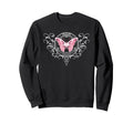 Fairycore Dark Grunge Tattoo Butterfly Sweatshirt - Novelty Apparel Unisex - T-Shirt, Sweatshirt, Hoodie