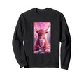 Cow Milkshake Pastel Hipster Sweatshirt - Streetwear Style for Adults - T-Shirt, Sweatshirt, Hoodie