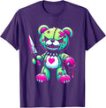 Creepy Pastel Goth Teddy Bear Clothes - Adult & Kids T-Shirts, Sweatshirts & Hoodies apparel design preview 1