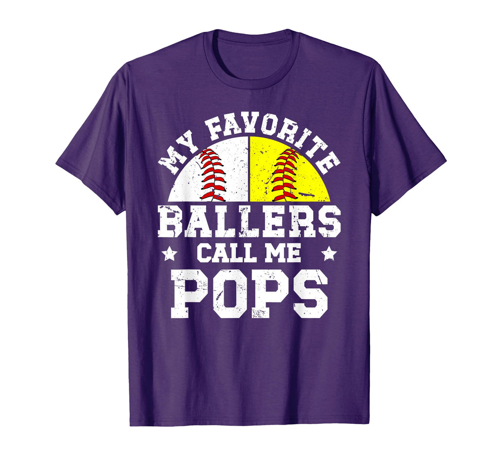 My Favorite Ballers Call Me Pops T-Shirt - Unique Graphic for Adults - T-Shirt, Sweatshirt, Hoodie