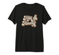 Hot Flashy Typography 70S Tri Blend T-Shirt - Casual Everyday Wear Unisex - T-Shirt, Sweatshirt, Hoodie