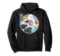 Surfing Ghost Strawberry Milk Cartons Hoodie - Minimalist Print Men Women - T-Shirt, Sweatshirt, Hoodie