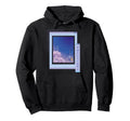 Japanese Landscape Cherry Blossom Street Hoodie - Graphic Print Unisex - T-Shirt, Sweatshirt, Hoodie