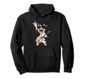Cow Cartoon Funny Animal Rock Music Hoodie - Aesthetic Graphic Men Women - T-Shirt, Sweatshirt, Hoodie