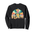 Bloom Flower Power Hippie Boho Sweatshirt - Aesthetic Graphic Men Women - T-Shirt, Sweatshirt, Hoodie