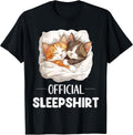 Cute Sleeping Cats Pajama - Adult & Kids T-Shirts, Sweatshirts & Hoodies apparel design preview 1