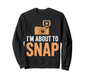 Camera Photographer Sweatshirt - Casual Everyday Wear for Adults - T-Shirt, Sweatshirt, Hoodie