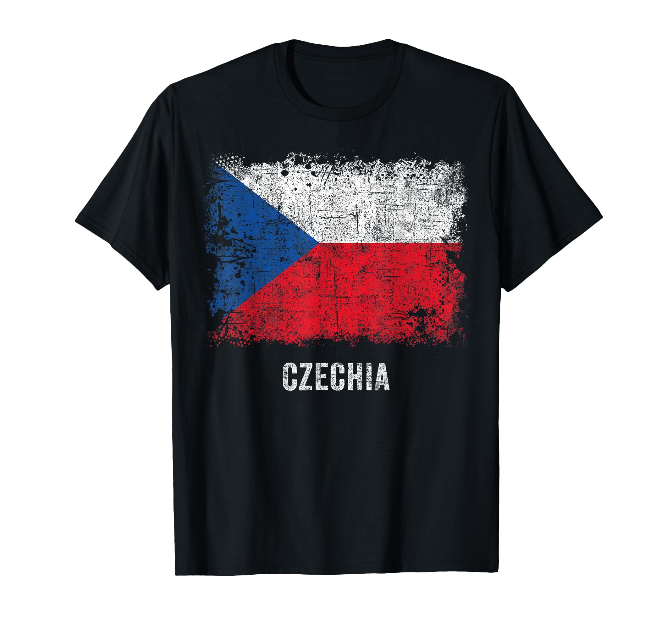 Czechia Flag Czech Republic Czechoslovakia T-Shirt - Graphic Print Unisex - T-Shirt, Sweatshirt, Hoodie