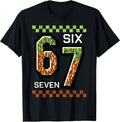 6 7 67 Meme Six Seven Boy Youth Kids Gifts - Adult & Kids T-Shirts, Sweatshirts & Hoodies apparel design preview 1