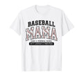 Baseball Mama Like Normal Mama But T-Shirt - Custom Art Print Men Women - T-Shirt, Sweatshirt, Hoodie