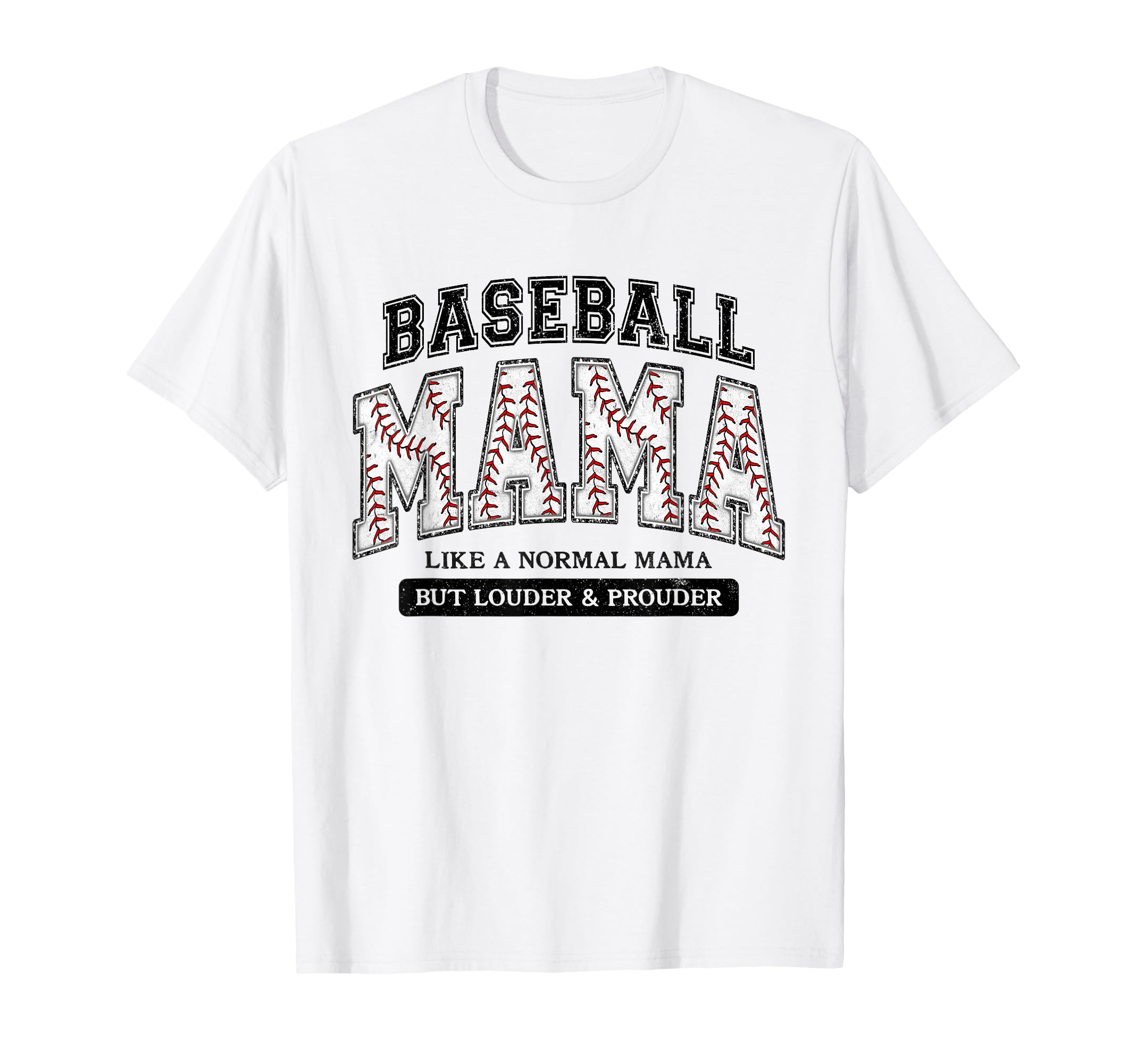 Baseball Mama Like Normal Mama But T-Shirt - Custom Art Print Men Women - T-Shirt, Sweatshirt, Hoodie
