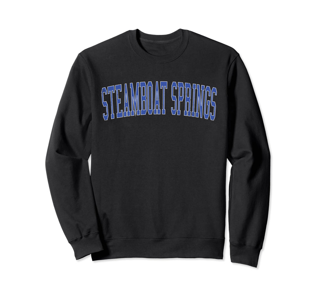 Steamboat Springs Co Distressed Sweatshirt - Custom Art Print Men Women - T-Shirt, Sweatshirt, Hoodie
