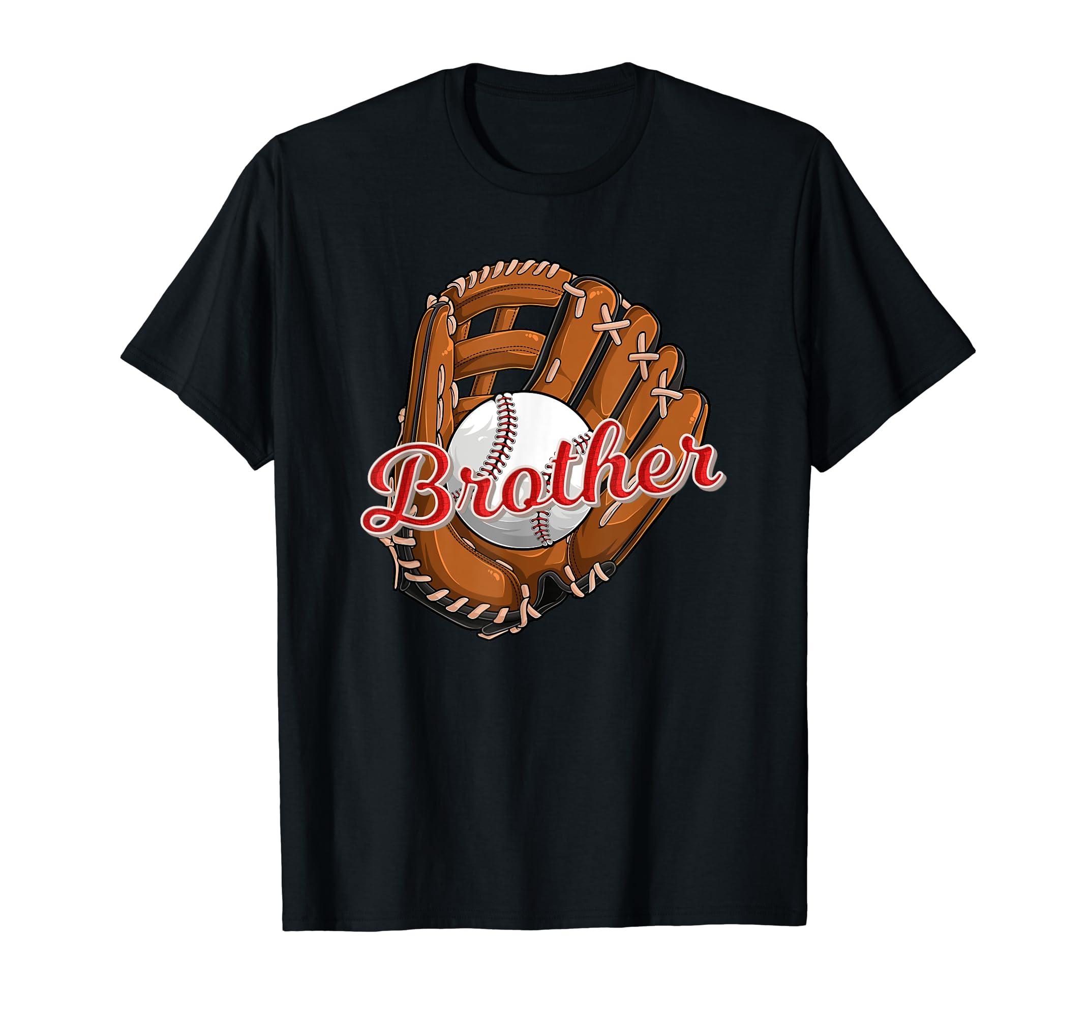 Baseball Brother Funny Softball Sport T-Shirt - Custom Art Print Men Women - T-Shirt, Sweatshirt, Hoodie
