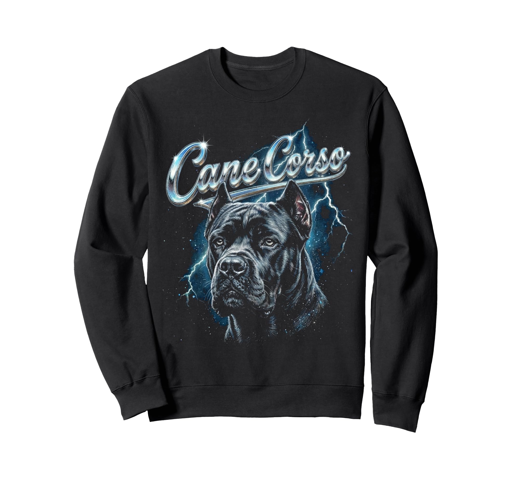 Cane Corso 90S Dog Lover 80S Cane Sweatshirt - Graphic Print for Adults - T-Shirt, Sweatshirt, Hoodie