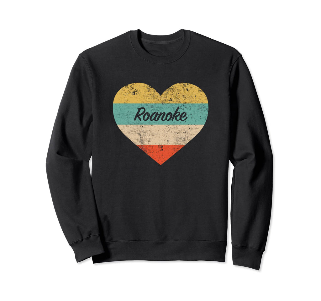 I Love Roanoke Virginia Sweatshirt - Aesthetic Graphic for Adults - T-Shirt, Sweatshirt, Hoodie