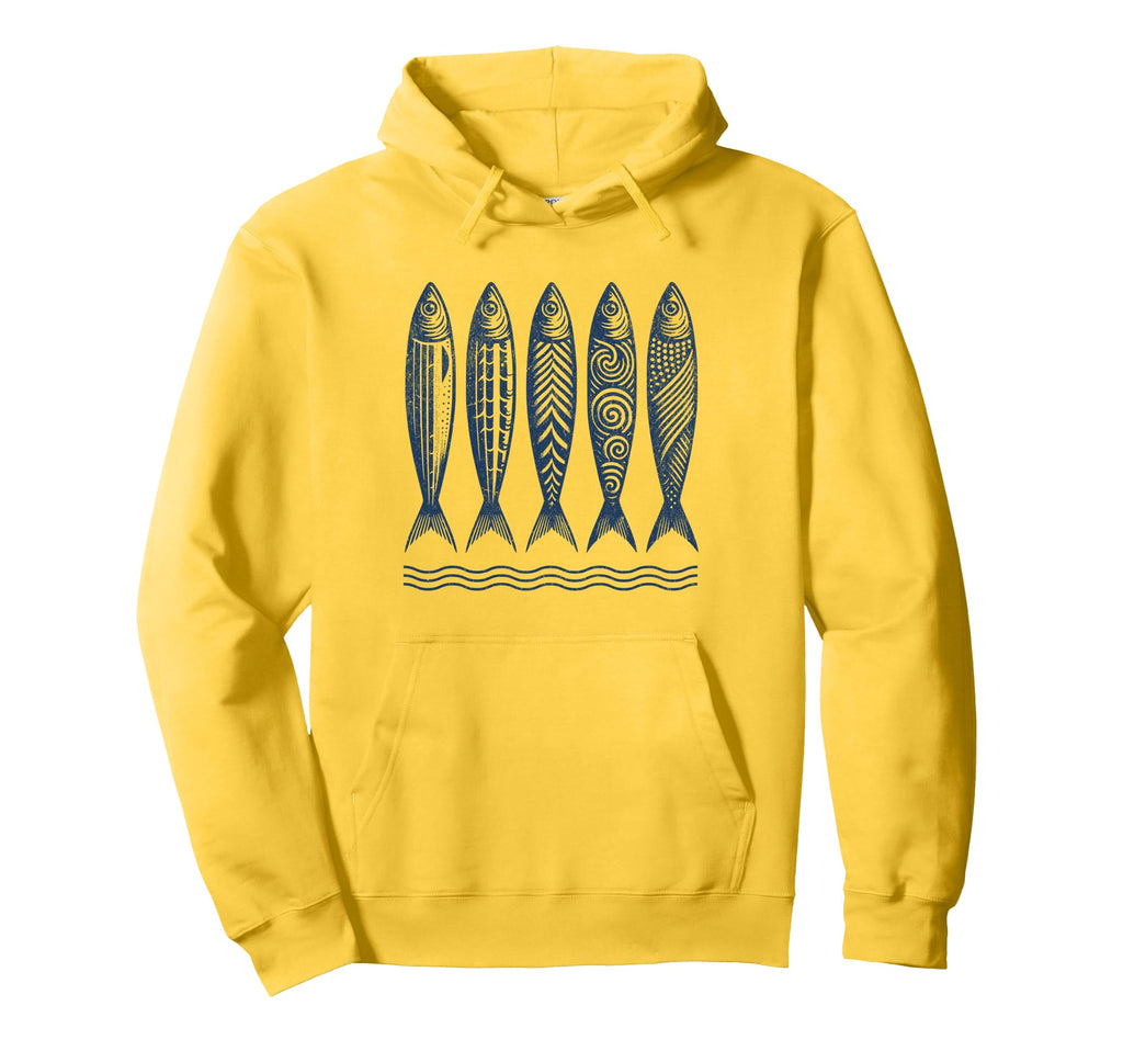 90S Trendy Fisherman Aesthetic Fish Hoodie - Streetwear Style for Adults - T-Shirt, Sweatshirt, Hoodie