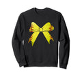Baseball Bow Baseball Mom Mothers Sweatshirt - Trendy Graphic Men Women - T-Shirt, Sweatshirt, Hoodie